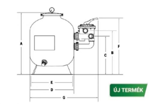 Basic Ø550mm Side 1 1/2"