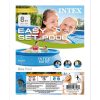 Intex Piknik galléros medence, kör alakú 244 x 61 cm - vízforgató nélkül