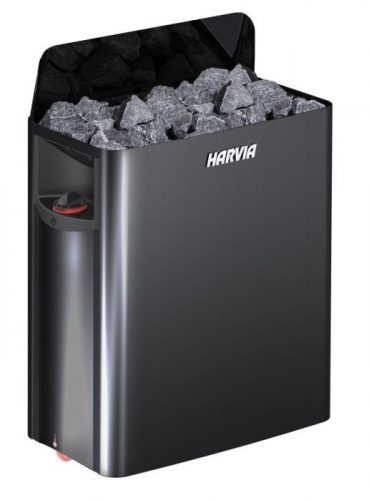 HARVIA WALL SW45 Black 4,5kW szaunakályha beépített vezérléssel HSW450400M