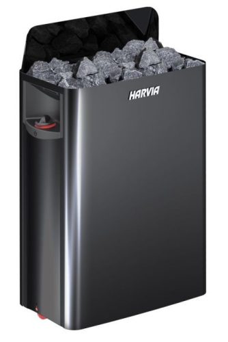 HARVIA WALL SW80 Black 8,0kW szaunakályha beépített vezérléssel HSW800400M